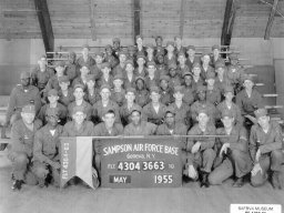 1955,Sampson AFB,Squadron 3663,Flight 4304