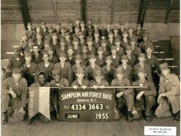 1955,Sampson AFB,Squadron 3663,Flight 4334