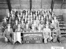 1955,Sampson AFB,Squadron 3663,Flight 4374