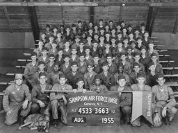 1955,Sampson AFB,Squadron 3663,Flight 4533