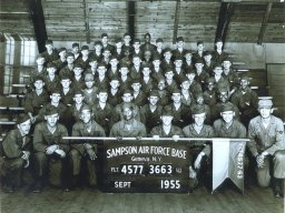1955,Sampson AFB,Squadron 3663,Flight 4577