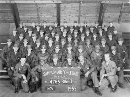 1955,Sampson AFB,Squadron 3663,Flight 4765