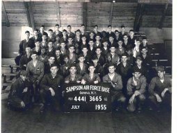 1955,Sampson AFB,Squadron 3665,Flight 4441