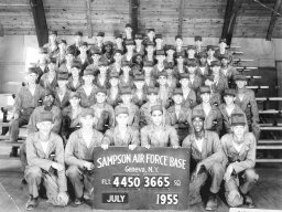 1955,Sampson AFB,Squadron 3665,Flight 4450