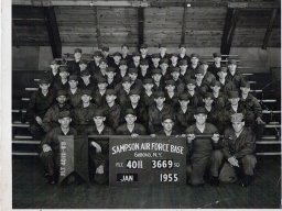 1955,Sampson AFB,Squadron 3669,Flight 4011