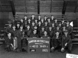 1955,Sampson AFB,Squadron 3669,Flight 4033
