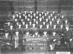 1955,Sampson AFB,Squadron 3669,Flight 4133