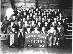 1955,Sampson AFB,Squadron 3669,Flight 4433