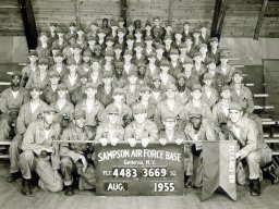 1955,Sampson AFB,Squadron 3669,Flight 4483