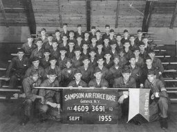 1955,Sampson AFB,Squadron 3691,Flight 4609