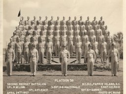 1957,MCRD Parris Island,Platoon 36
