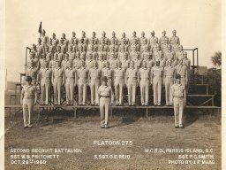 1960,MCRD Parris Island,Platoon 275