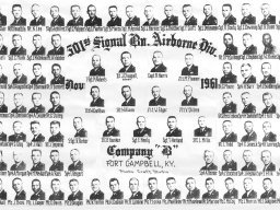 1961,Company B,501st Signal BN,101st Airborne