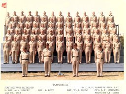 1962,MCRD Parris Island,Platoon 115