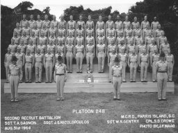 1964,MCRD Parris Island,Platoon 248