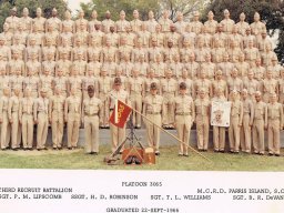 1966,MCRD Parris Island,Platoon 3065