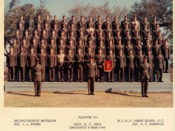 1966,MCRD Parris Island,Platoon 214
