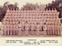 1966,MCRD Parris Island,Platoon 3081