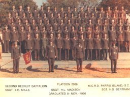 1966,MCRD Parris Island,Platoon 2086