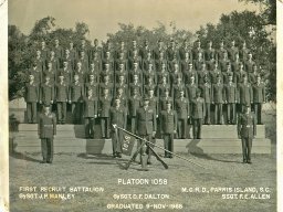 1966,MCRD Parris Island,Platoon 1058