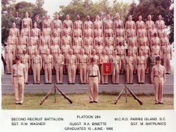 1966,MCRD Parris Island,Platoon 284