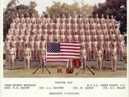 1966,MCRD Parris Island,Platoon 3030