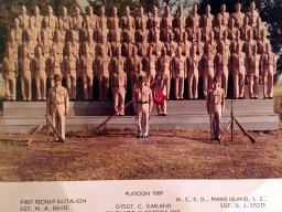 1968,MCRD Parris Island,Platoon 1009