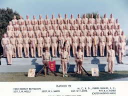 1970,MCRD Parris Island,Platoon 174