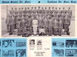 1971,LacklandAFB,Squadron 3727, Flight 1422