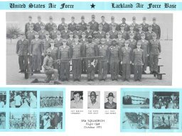 1971,Lackland AFB,Squadron 3706,Flight 1364