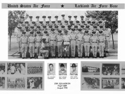 1972,LacklandAFB,Squadron 3709, Flight 0689