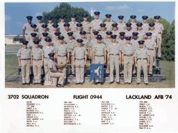 1974,LacklandAFB,Squadron 3702, Flight 0944