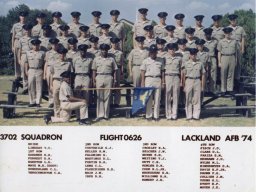 1974,LacklandAFB,Squadron 3702, Flight 0626