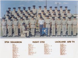 1974,LacklandAFB,Squadron 3704, Flight 0783