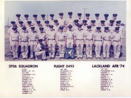 1974,LacklandAFB,Squadron 3706, Flight 0493