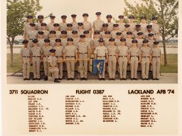 1974,Lackland AFB,Squadron 3711,Flight 0387
