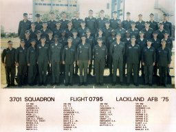 1975,LacklandAFB,Squadron 3701, Flight 0795