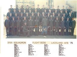 1975,LacklandAFB,Squadron 3701, Flight 0030