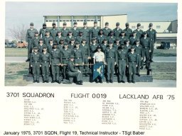 1975,LacklandAFB,Squadron 3701, Flight 0019