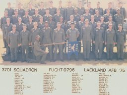1975,LacklandAFB,Squadron 3701, Flight 0796