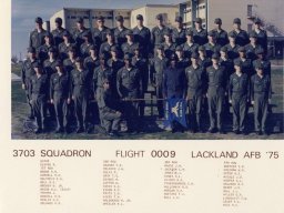 1975,LacklandAFB,Squadron 3703, Flight 0009