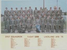 1975,LacklandAFB,Squadron 3707, Flight 0268