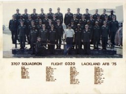 1975,LacklandAFB,Squadron 3707, Flight 0320