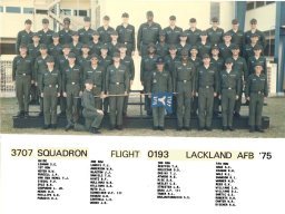 1975,LacklandAFB,Squadron 3707, Flight 0193