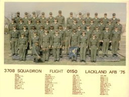 1975,LacklandAFB,Squadron 3708, Flight 0150
