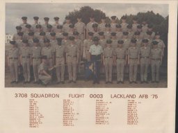 1975,LacklandAFB,Squadron 3708, Flight 0003