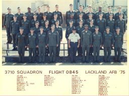 1975,LacklandAFB,Squadron 3710, Flight 0845