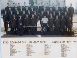 1975,LacklandAFB,Squadron 3710, Flight 0997
