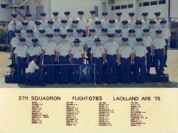 1975,LacklandAFB,Squadron 3711, Flight 0783