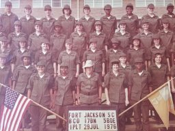 1976, Fort Jackson,B-17-5,1st Platoon